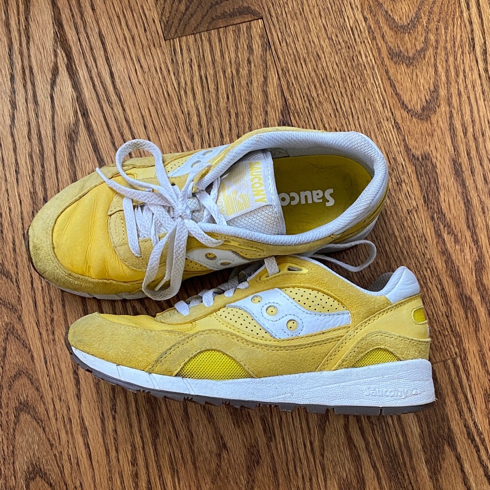 Saucony Yellow Sneakers